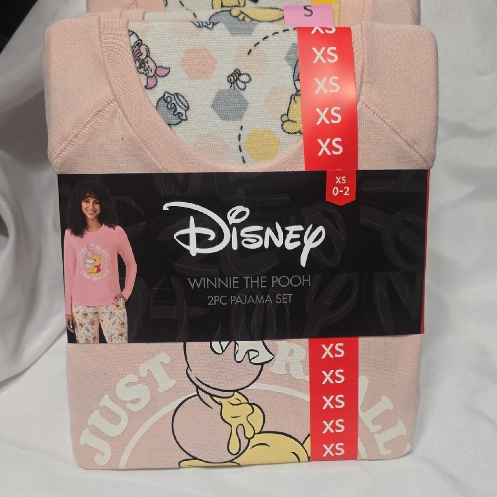 Disney Winnie the Pooh Pink Pajama Set